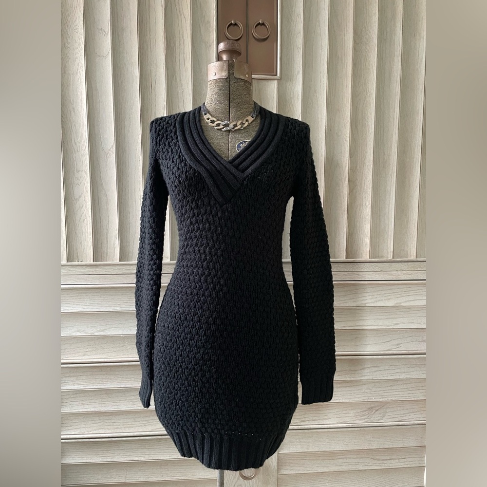 Guess Black Knit Sweater